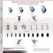 Service Caster 4 Inch 316SS Blue Poly Swivel 1-5/8 Inch Expanding Stem Caster Brake SCC, 2PK SS316EX20S414-PPUB-BLUE-2-TLB-2-158 - alternate 5